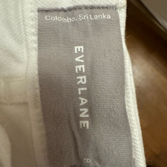 Everlane straight leg crop bone 8 - Picture 3 of 3